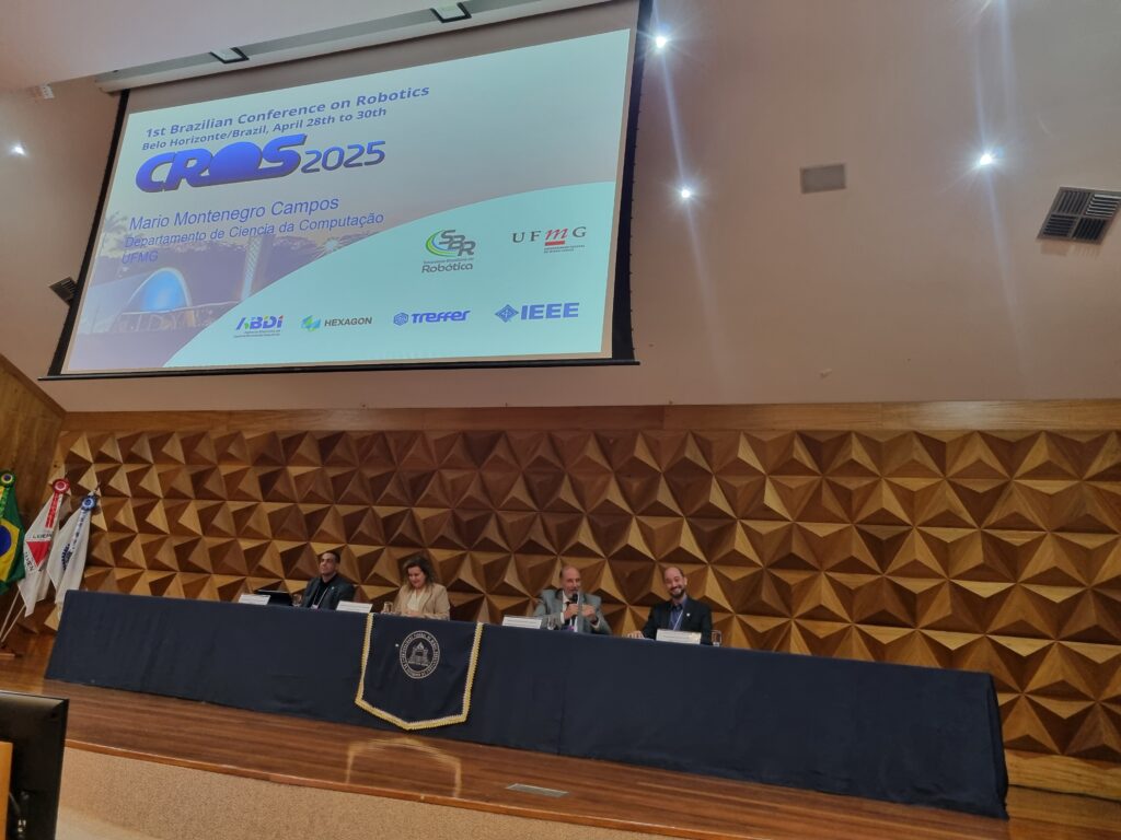 Sucesso marca a 1ª Conferência Brasileira de Robótica, organizada pela UFMG