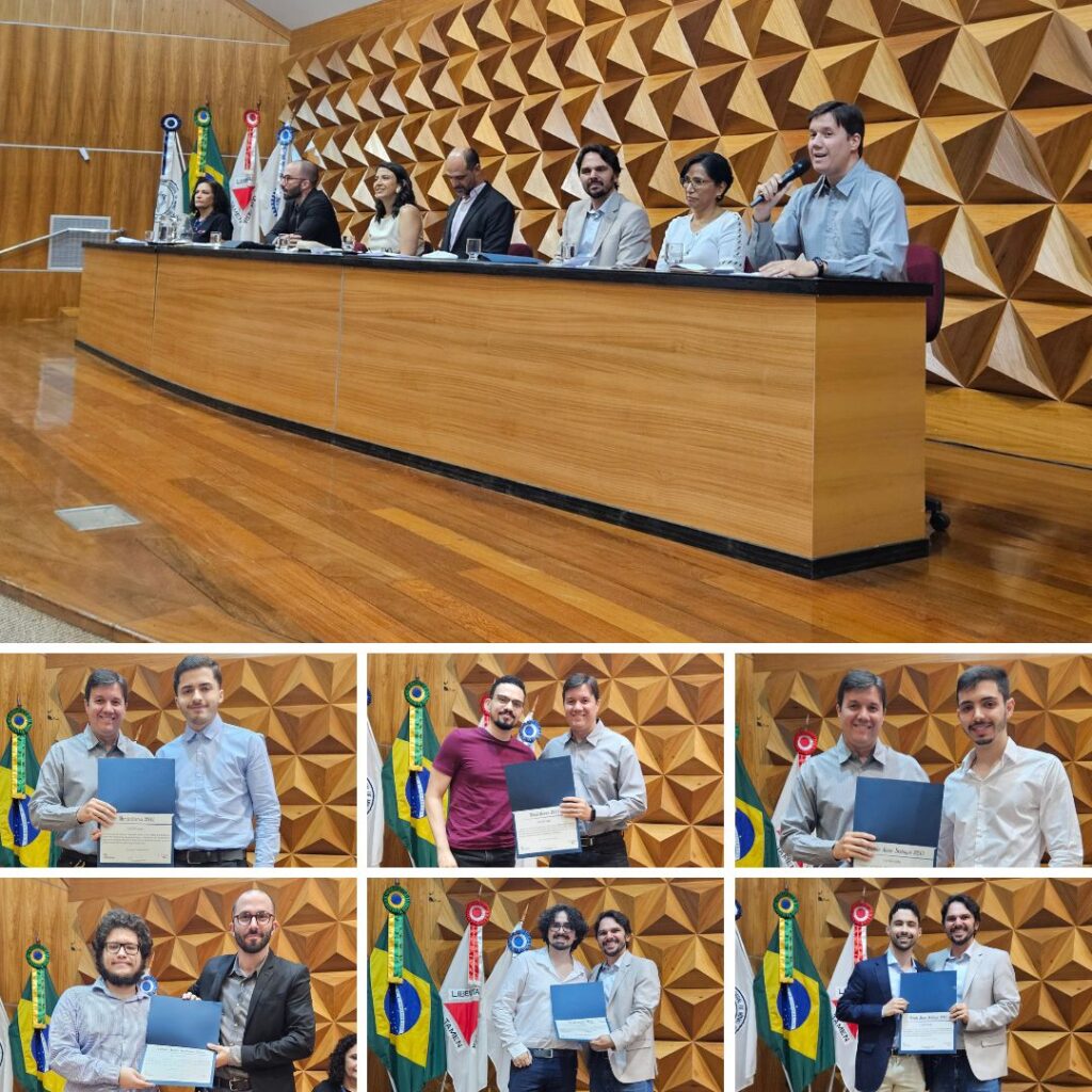 Alunos do DCC recebem homenagem durante cerimônia de formatura