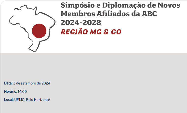 Simpósio marca diplomação dos membros afiliados da ABC Região MG & CO 2024-2028