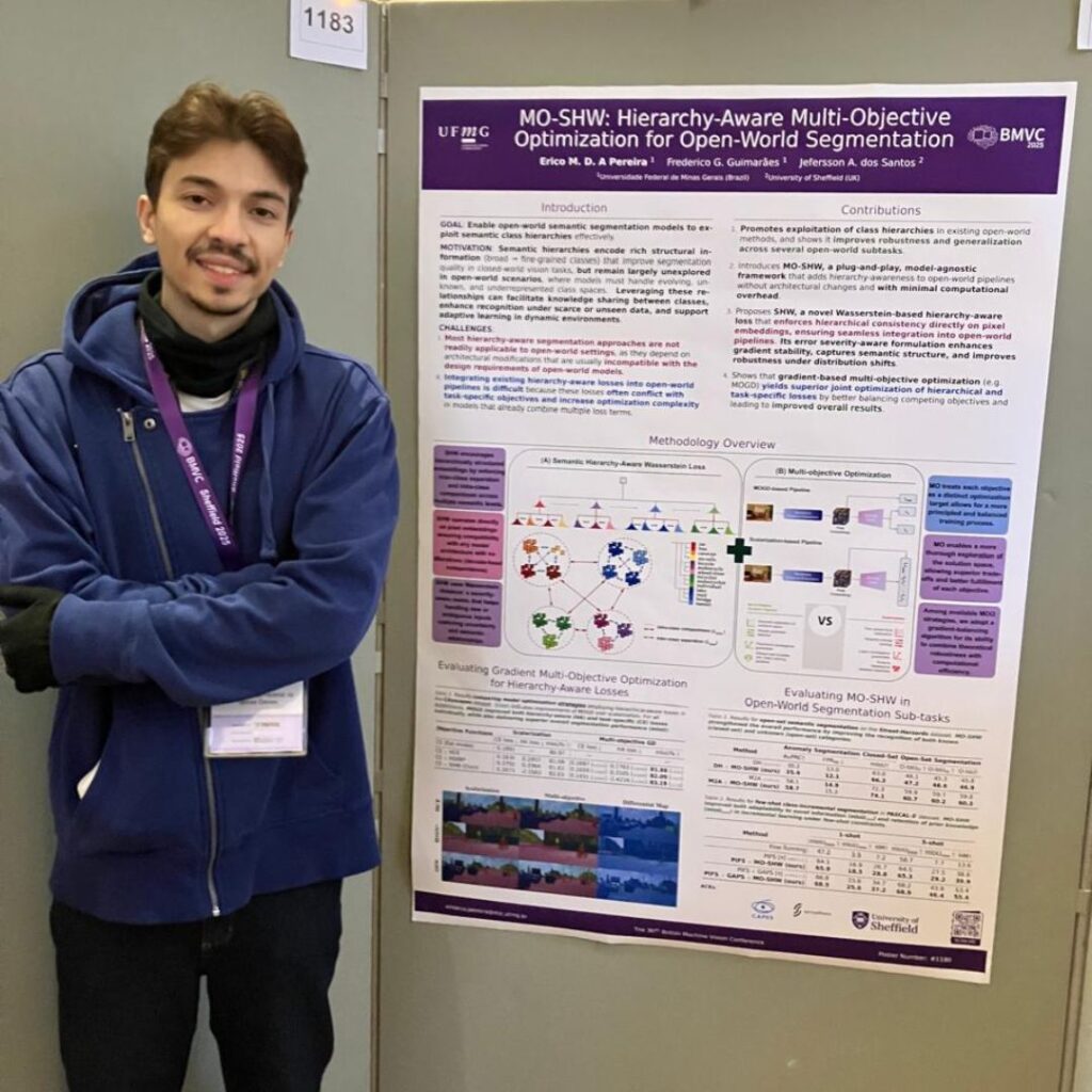 Doutorando do DCC/UFMG apresenta pesquisa em conferência internacional de visão computacional no Reino Unido