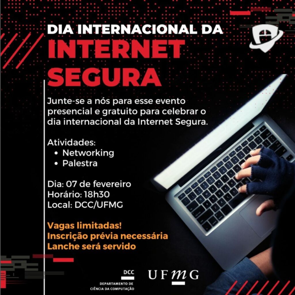 Palestra: venha celebrar o Dia Internacional da Internet Segura