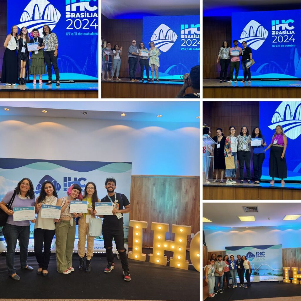 Estudantes do DCC são premiados no IHC 2024