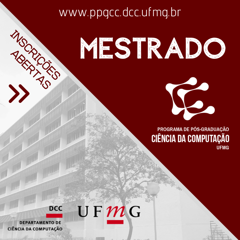 Processo seletivo do Mestrado – 2º semestre de 2021