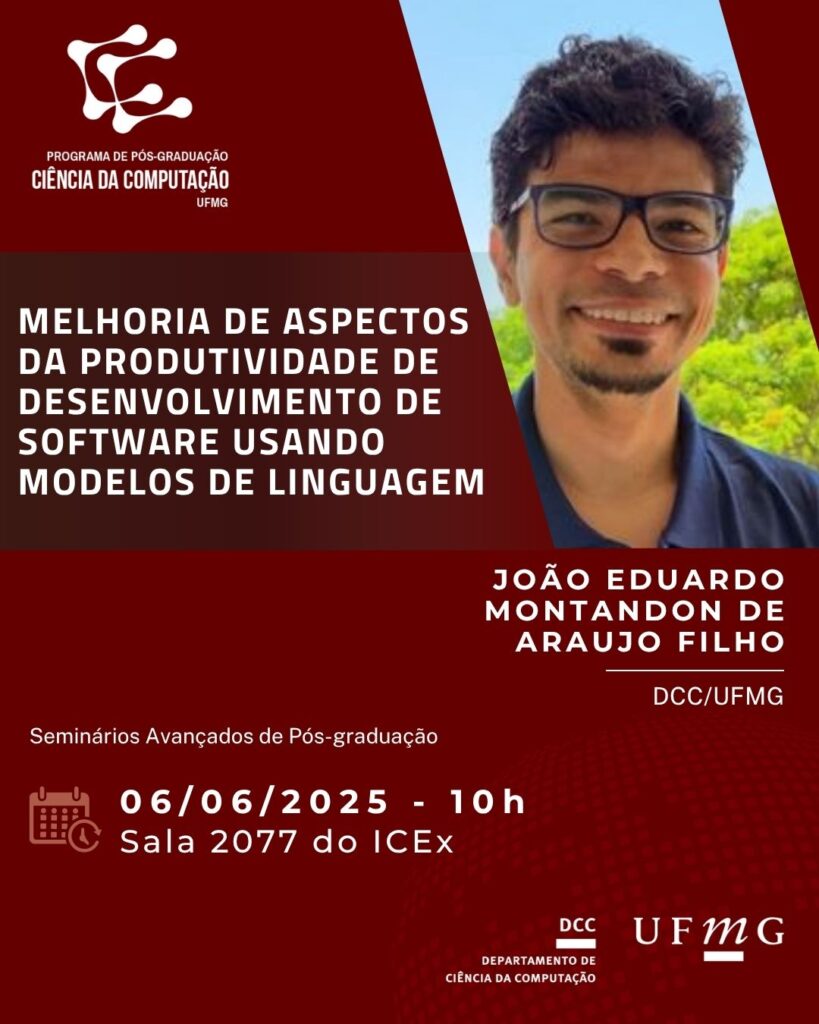 Palestra: Melhoria de Aspectos da Produtividade de Desenvolvimento de Software Usando Modelos de Linguagem