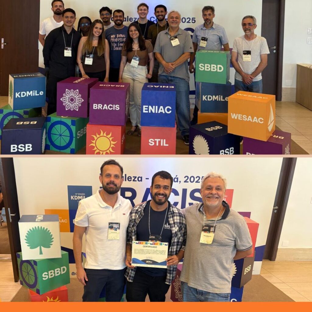 Pesquisadores do DCC/UFMG e da UFSJ conquistam destaque no SBBD 2025