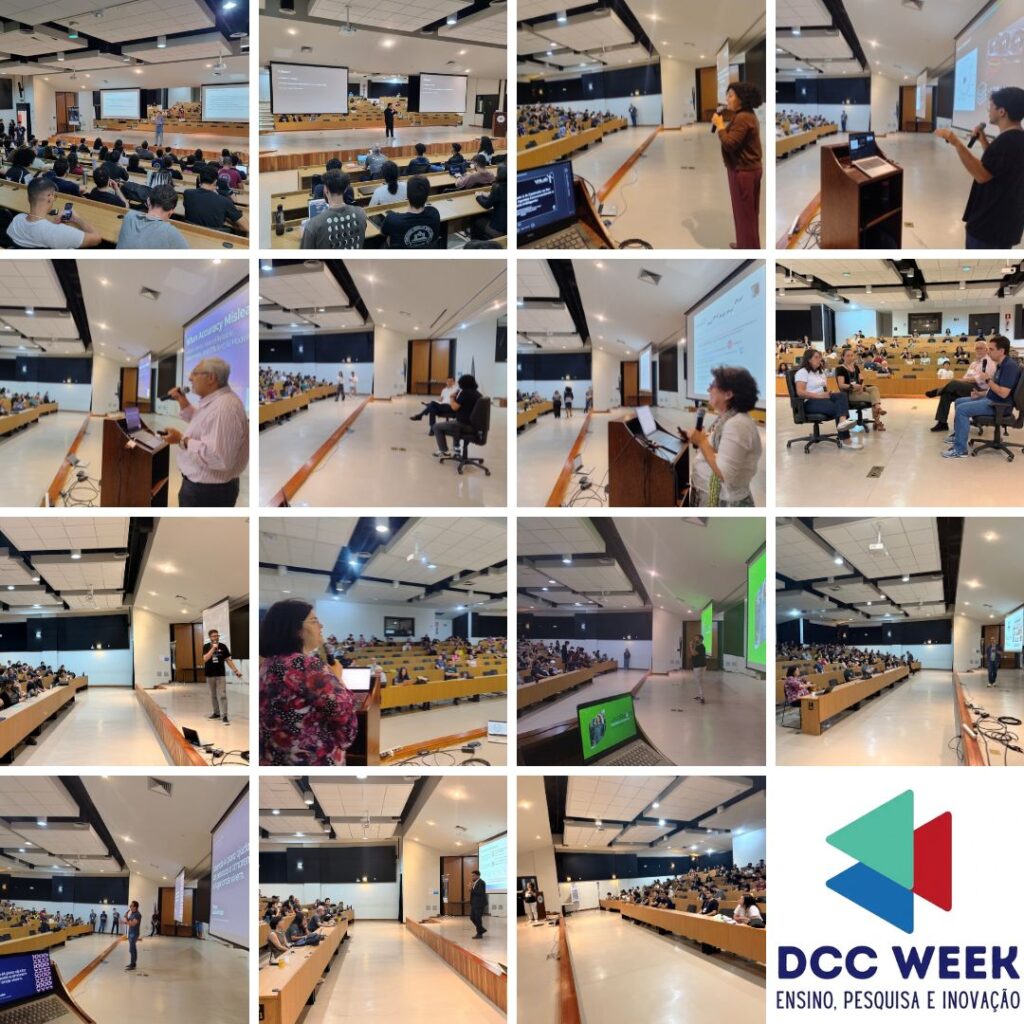 Programação reúne pesquisadores, empresas e estudantes no DCC Week 2026