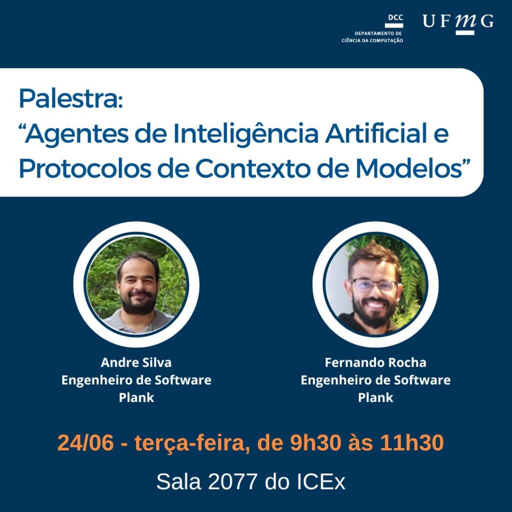 Palestra: Agentes de Inteligência Artificial e Protocolos de Contexto de Modelos