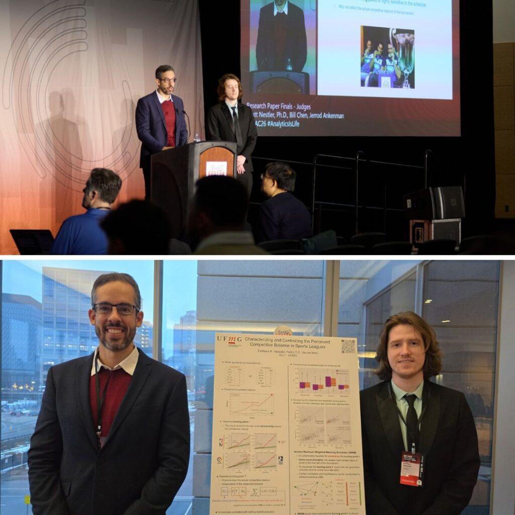 Finalista em conferência do MIT, pesquisa brasileira propõe nova forma de medir e manipular equilíbrio em ligas esportivas