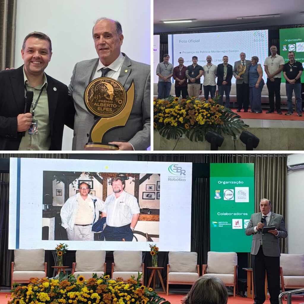 Professor do DCC/UFMG é o primeiro a receber prêmio nacional de destaque em robótica no Brasil