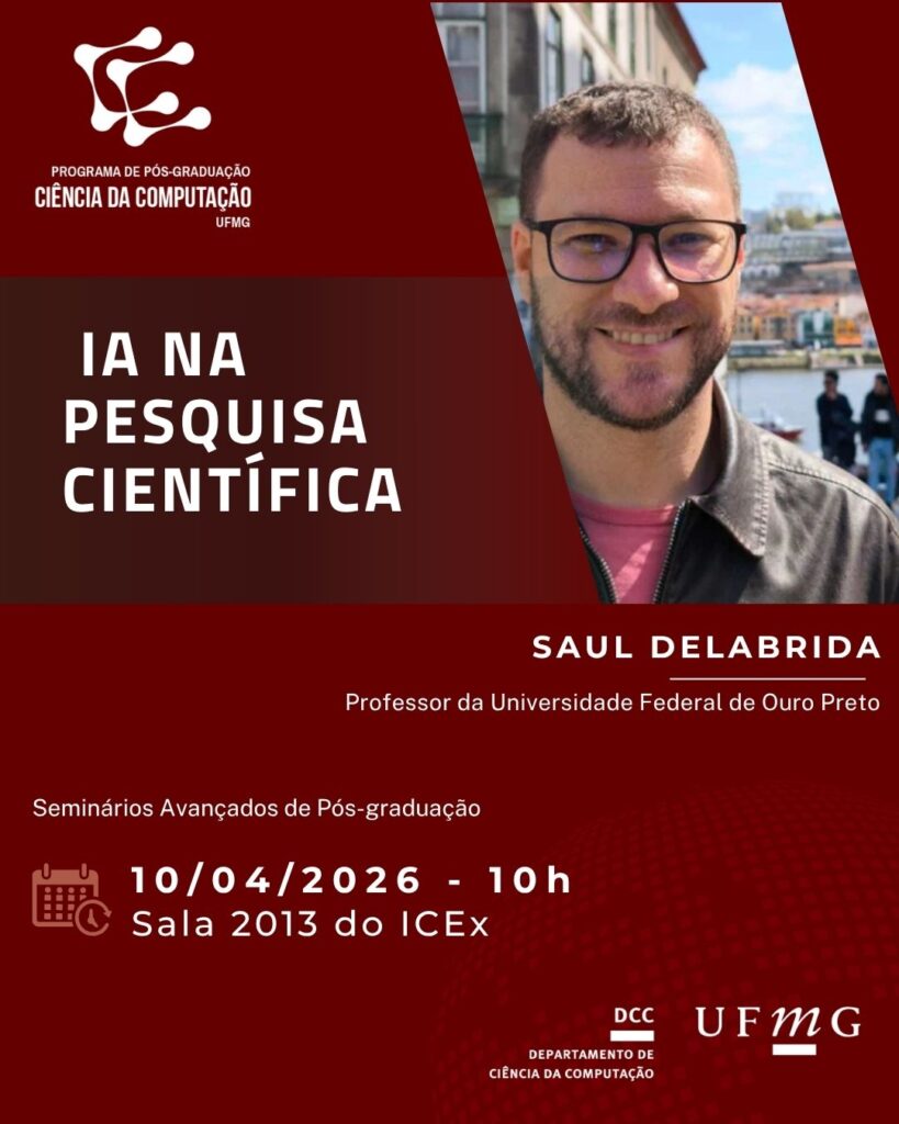 Seminário da pós promove palestra sobre IA na Pesquisa Científica