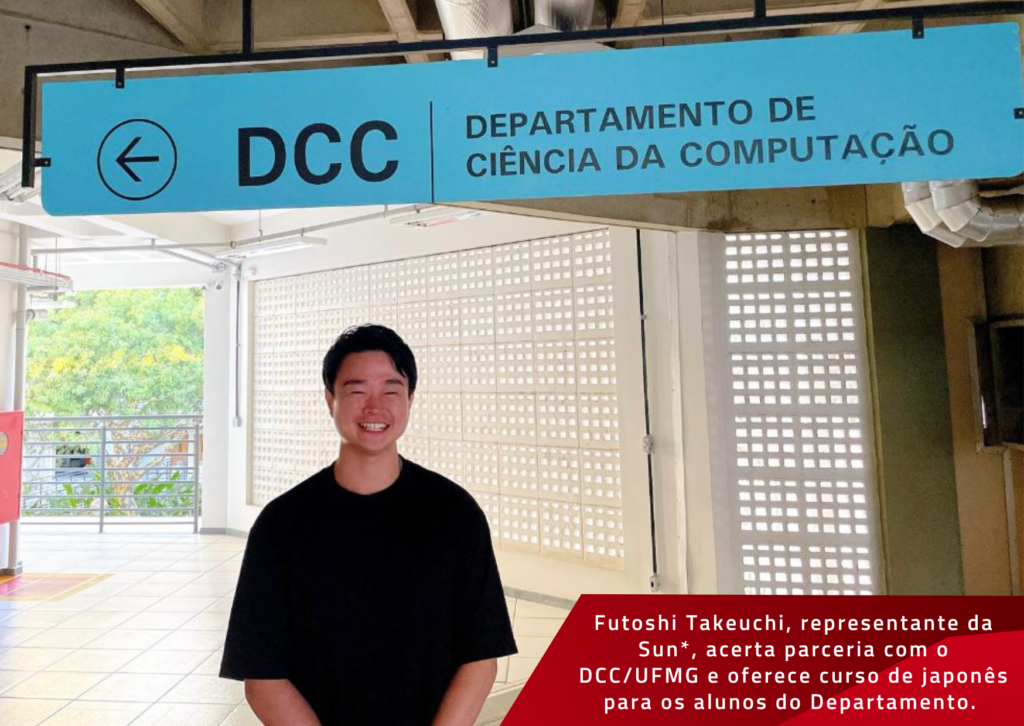 Parceria entre o DCC/UFMG e empresa oferece curso de japonês aos alunos do Departamento
