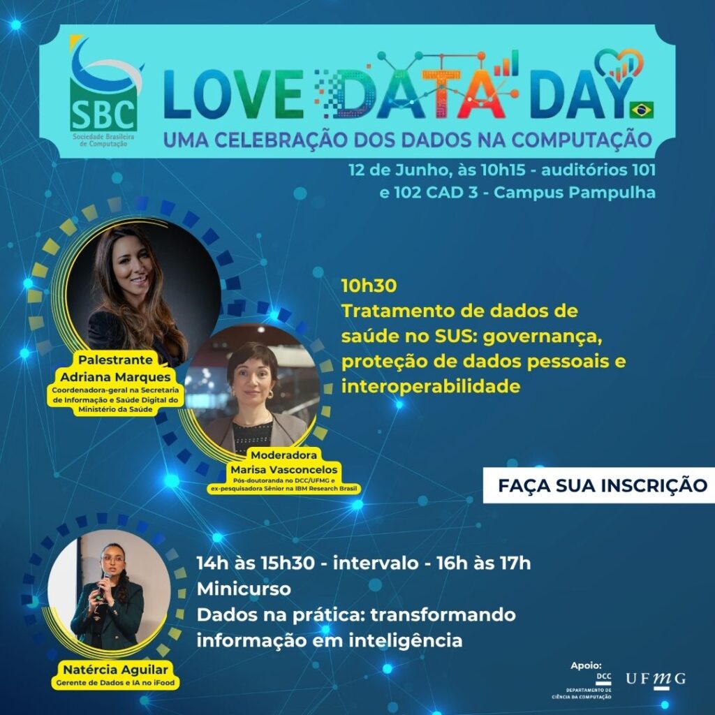 Love Data Day Brasil 2026 mobiliza instituições e promove debate sobre uso responsável de dados