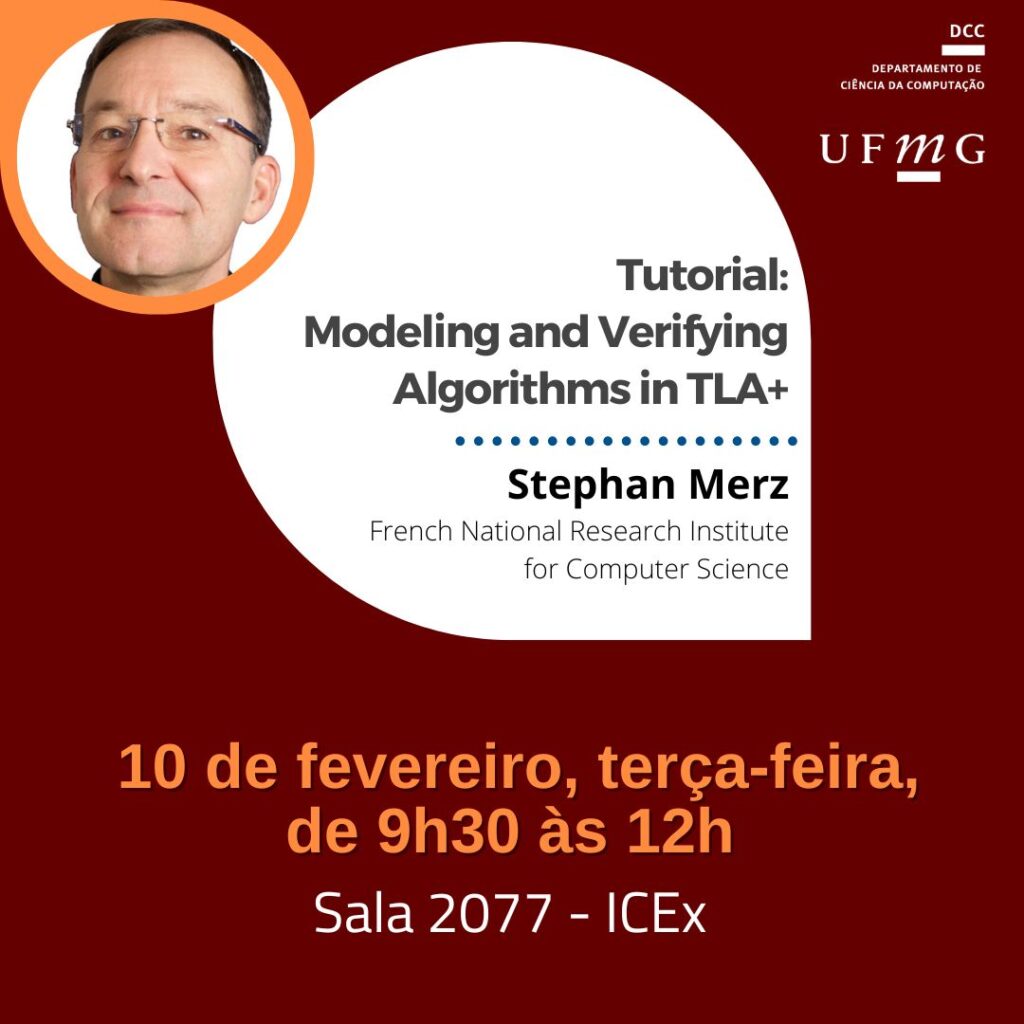 Tutorial: “Modeling and Verifying Algorithms in TLA+”