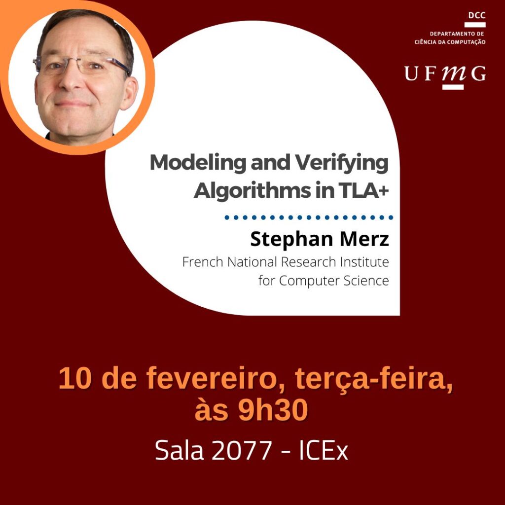 Palestra: “Modeling and Verifying Algorithms in TLA+”