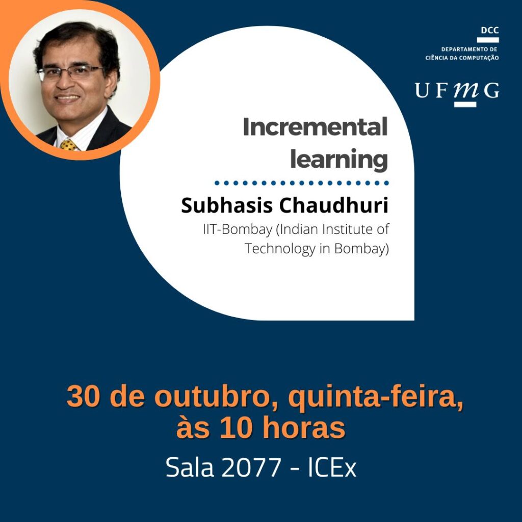 Palestra aborda aprendizado incremental e novas técnicas para retreinar redes neurais