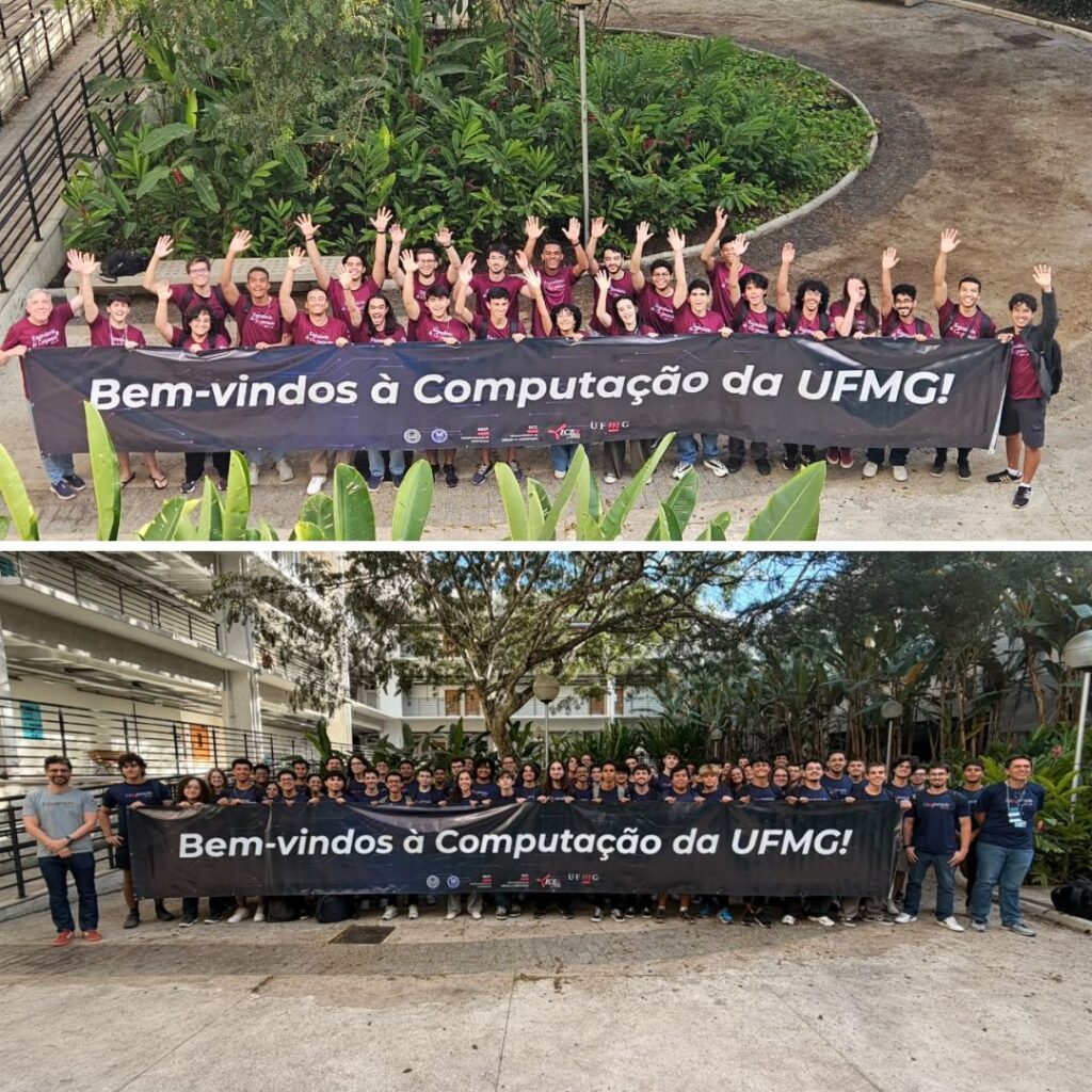 Recepção marca início da trajetória dos calouros do segundo semestre no DCC/UFMG