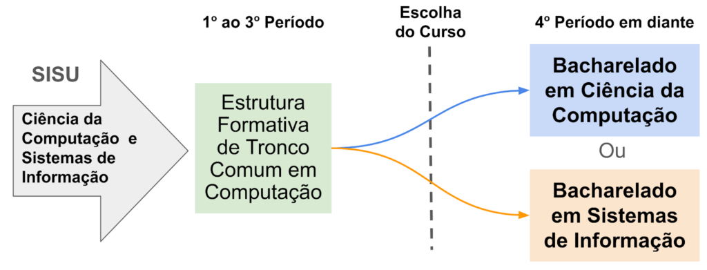 Estrutura Formativa de Tronco Comum em Computação