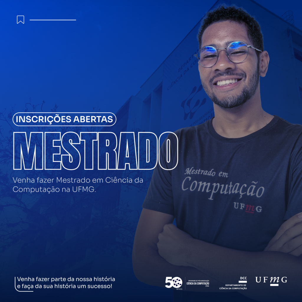 UFMG abre inscrições para o mestrado em Ciência da Computação