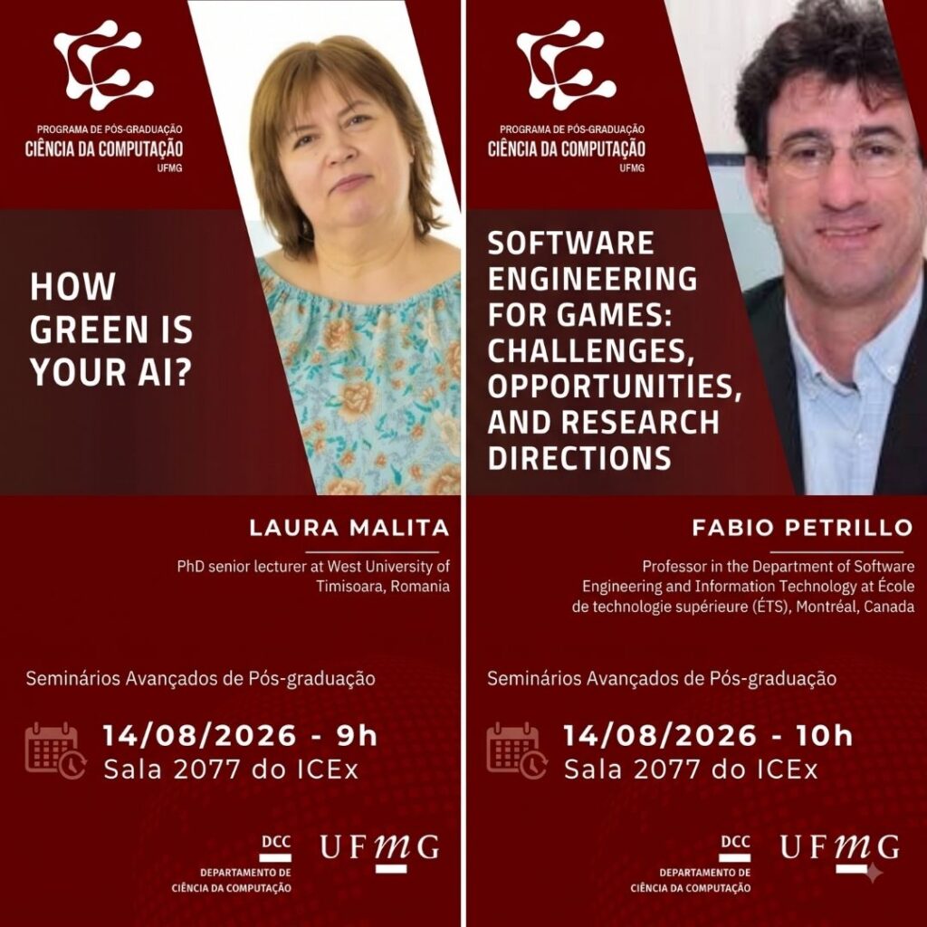 Novo ciclo dos Seminários Avançados da pós-graduação é iniciado no DCC