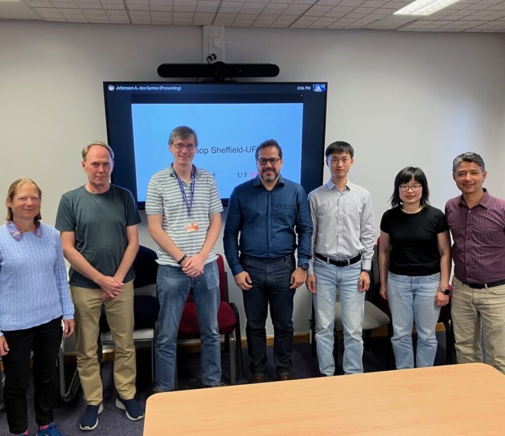 Chefe do DCC/UFMG visita Universidade de Sheffield e reforça parceria internacional em pesquisa
